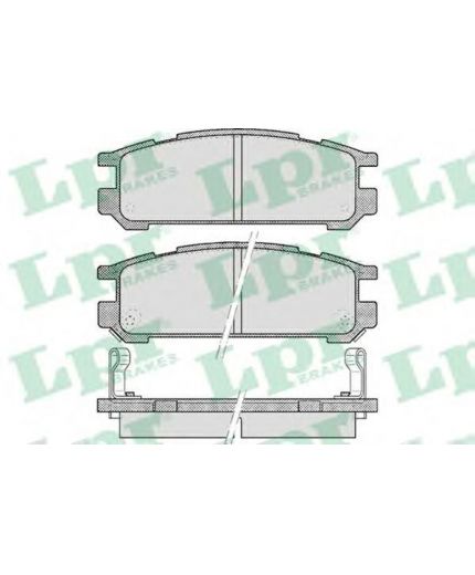LPR Колодки дисковые