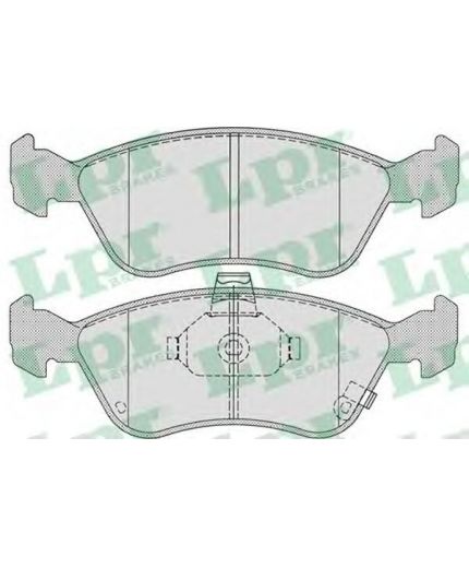 LPR Колодки дисковые