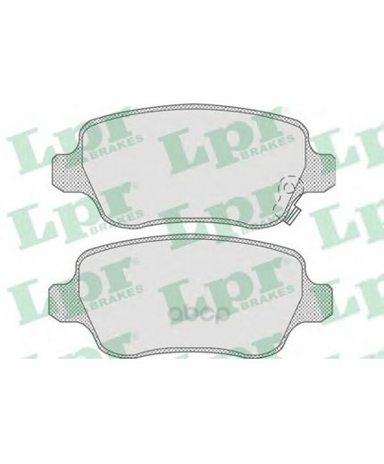 LPR Колодки дисковые