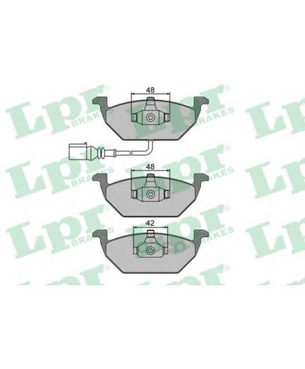 LPR Колодки дисковые