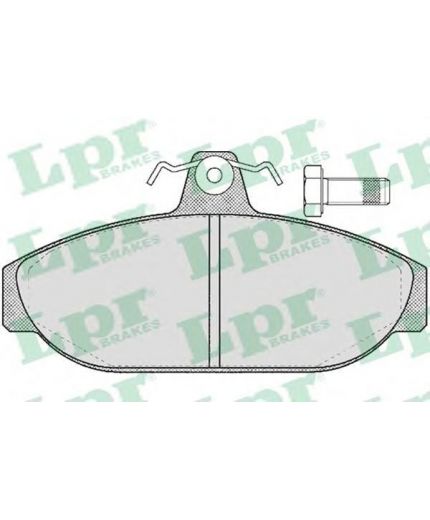 LPR Колодки дисковые
