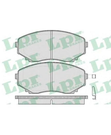 LPR Колодки дисковые