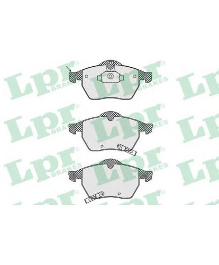 LPR Колодки дисковые