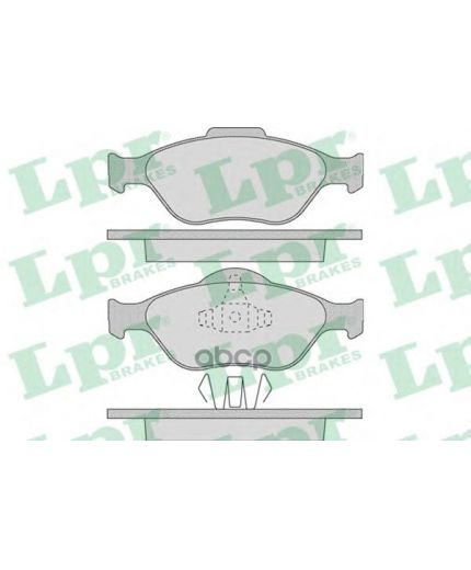 LPR Колодки дисковые
