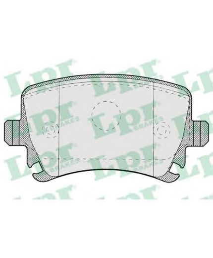 LPR Колодки дисковые