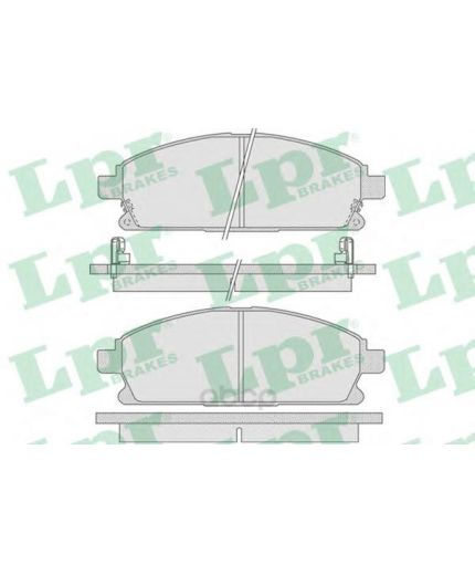 LPR Колодки дисковые