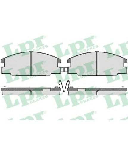 LPR Колодки дисковые