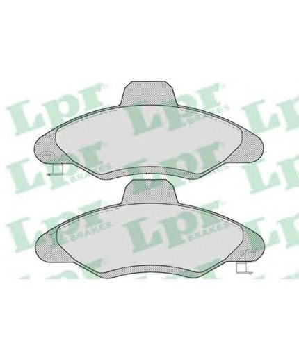 LPR Колодки дисковые