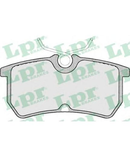 LPR Колодки дисковые