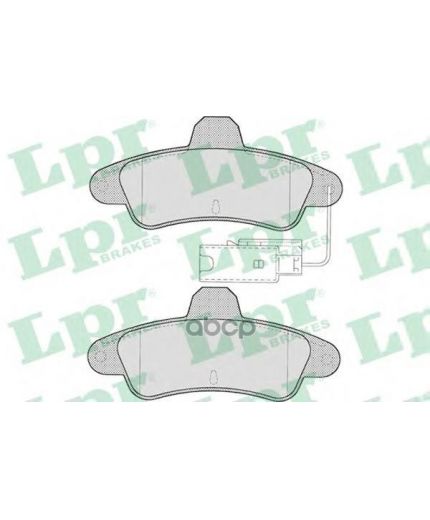LPR Колодки дисковые