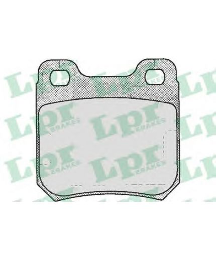 LPR Колодки дисковые