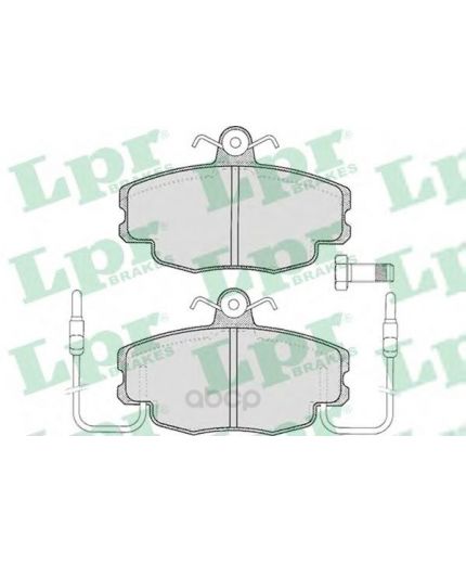 LPR Колодки дисковые