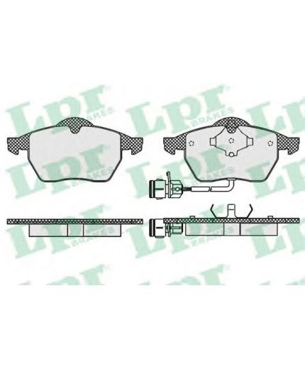LPR Колодки дисковые