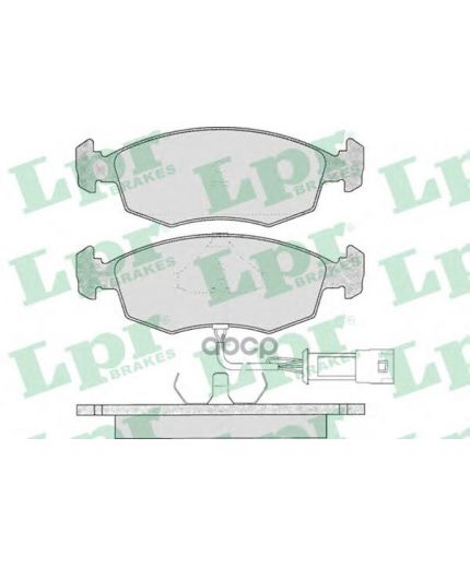 LPR Колодки дисковые