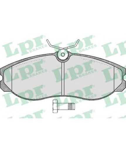 LPR Колодки дисковые