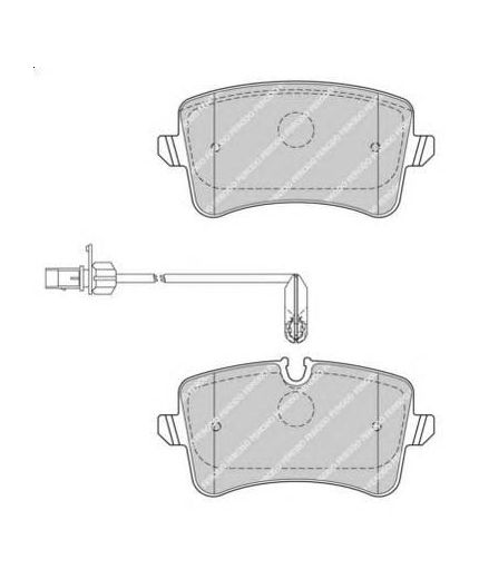 Ferodo Колодки дисковые