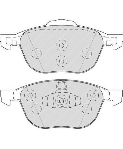 Ferodo Колодки дисковые передние