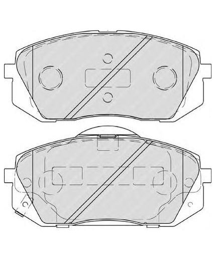 Ferodo Колодки дисковые