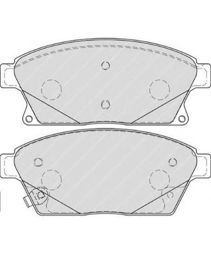 Ferodo Колодки дисковые