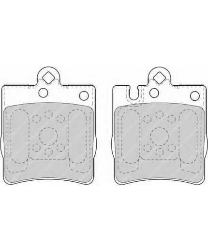 Ferodo Колодки дисковые