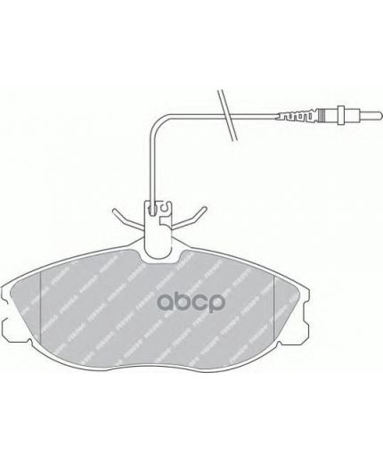 Ferodo Колодки дисковые передние