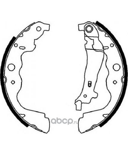 Ferodo Колодки барабанные Фото 2