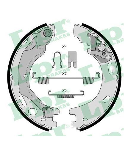 LPR Колодки барабанные