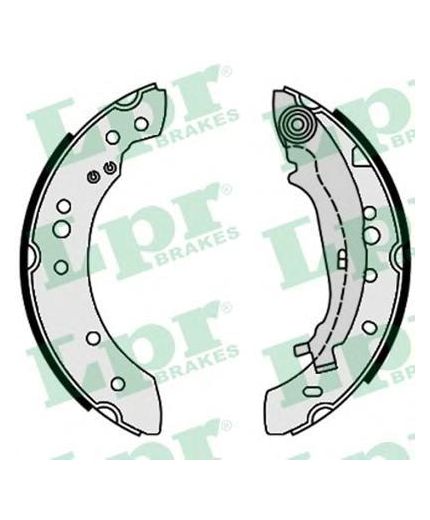 LPR Колодки барабанные