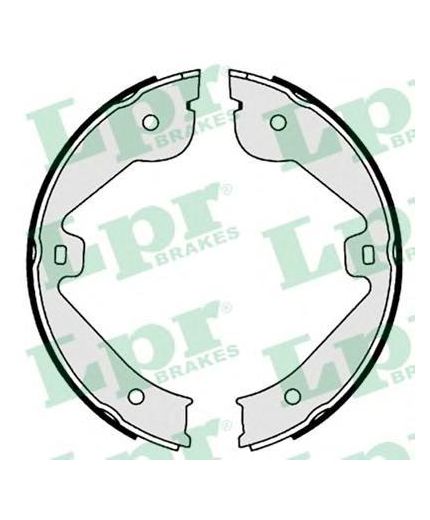 LPR Колодки барабанные