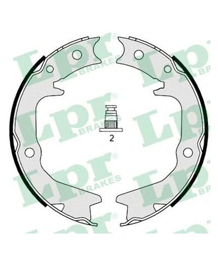LPR Колодки барабанные