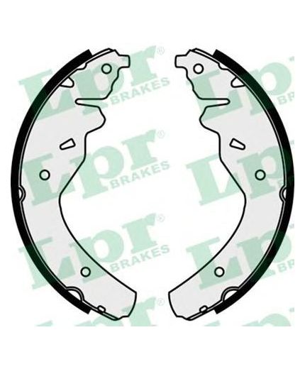 LPR Колодки барабанные