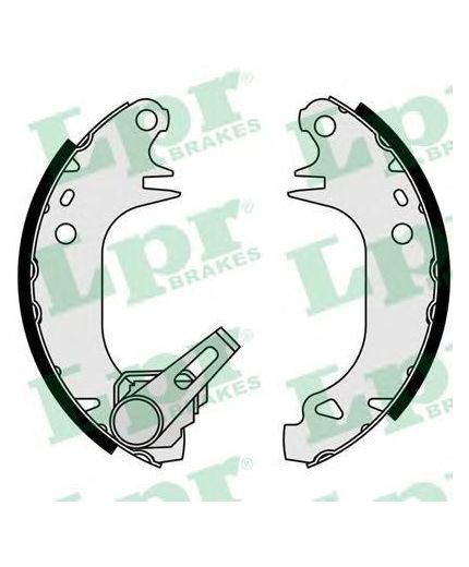 LPR Колодки барабанные