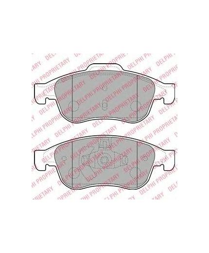 Delphi Колодки дисковые передние