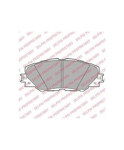 Delphi Колодки дисковые