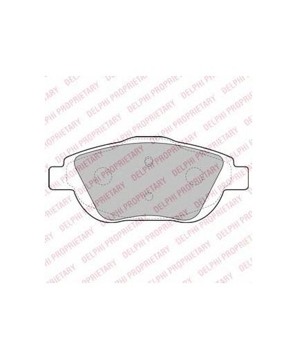Delphi Колодки дисковые передние