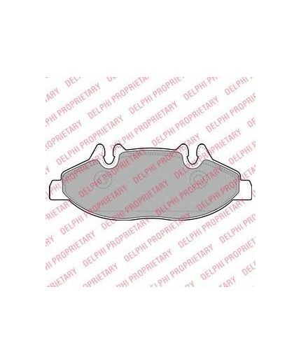 Delphi Колодки дисковые передние