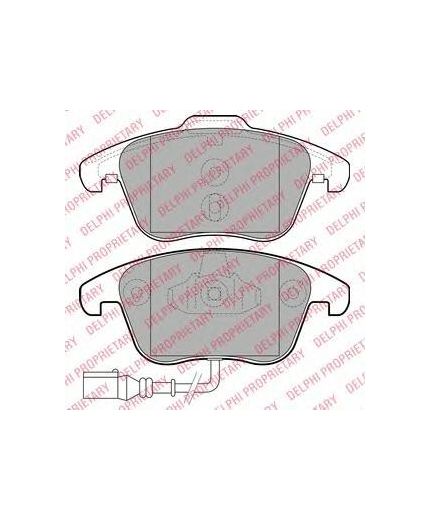Delphi Колодки дисковые передние