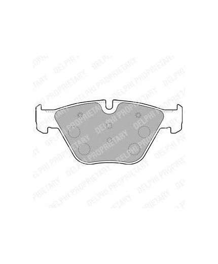 Delphi Колодки дисковые передние