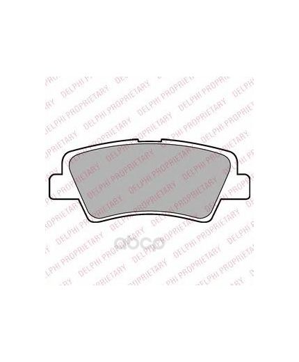 Delphi Колодки дисковые задние