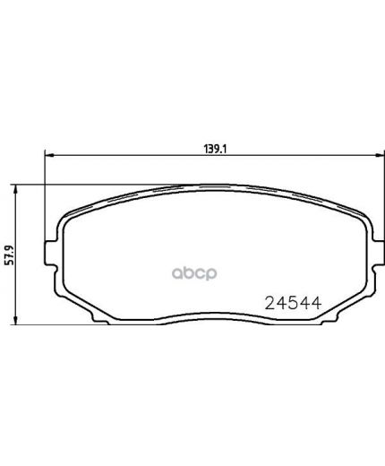 NISSHINBO Колодки дисковые передние