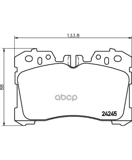 NISSHINBO Колодки дисковые передние