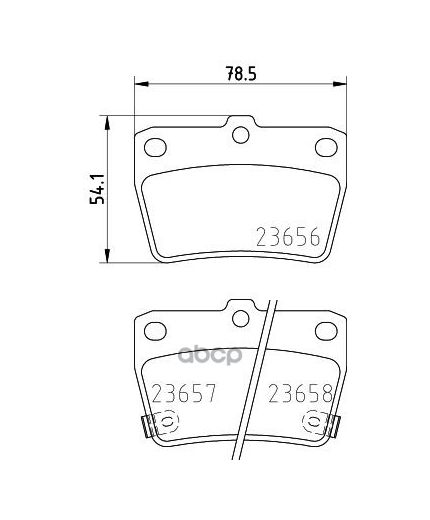 NISSHINBO Колодки дисковые задние