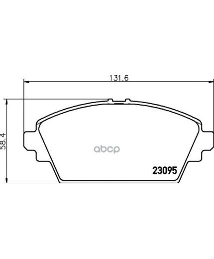 NISSHINBO Колодки дисковые передние