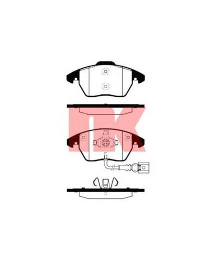 NK Колодки дисковые передние