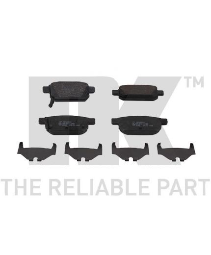 NK Колодки дисковые задние