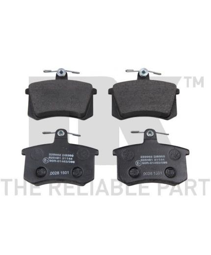 NK Колодки дисковые задние