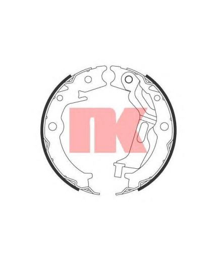 NK Колодки барабанные