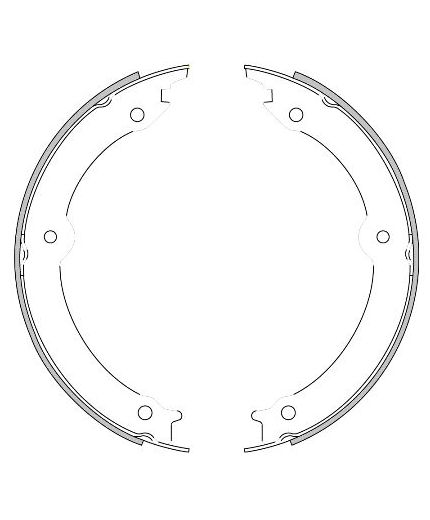 REMSA Колодки барабанные