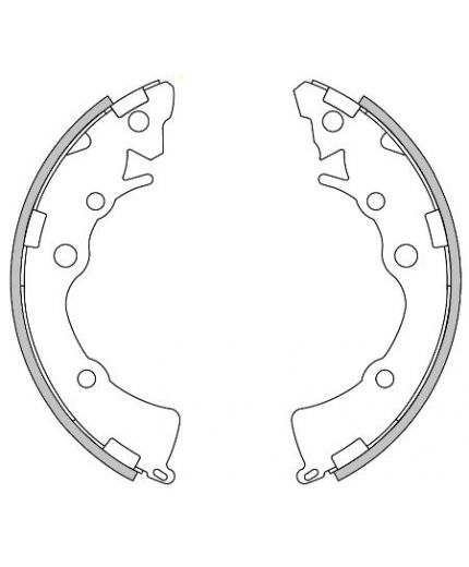 REMSA Колодки барабанные