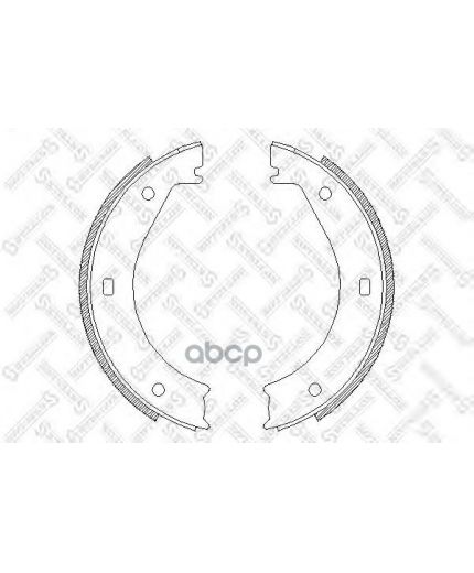 Stellox Колодки барабанные ручника